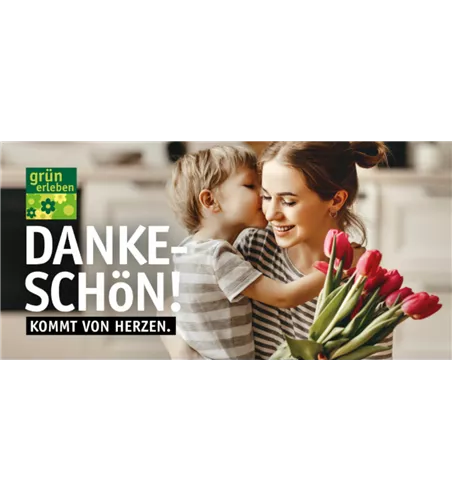 Gutschein Motiv DANKESCHÖN