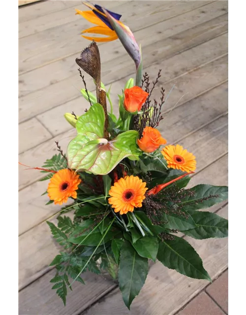 Frühlingsstrauß "orange"