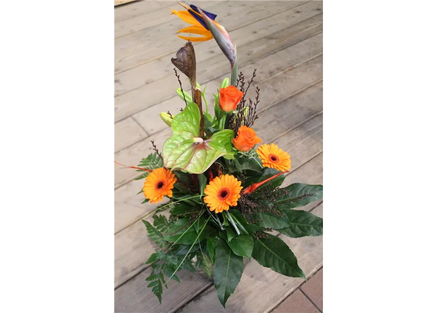Frühlingsstrauß "orange"