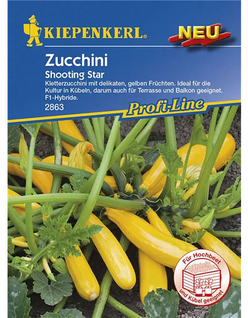 Kiepenkerl Zucchini Shooting Star PG R